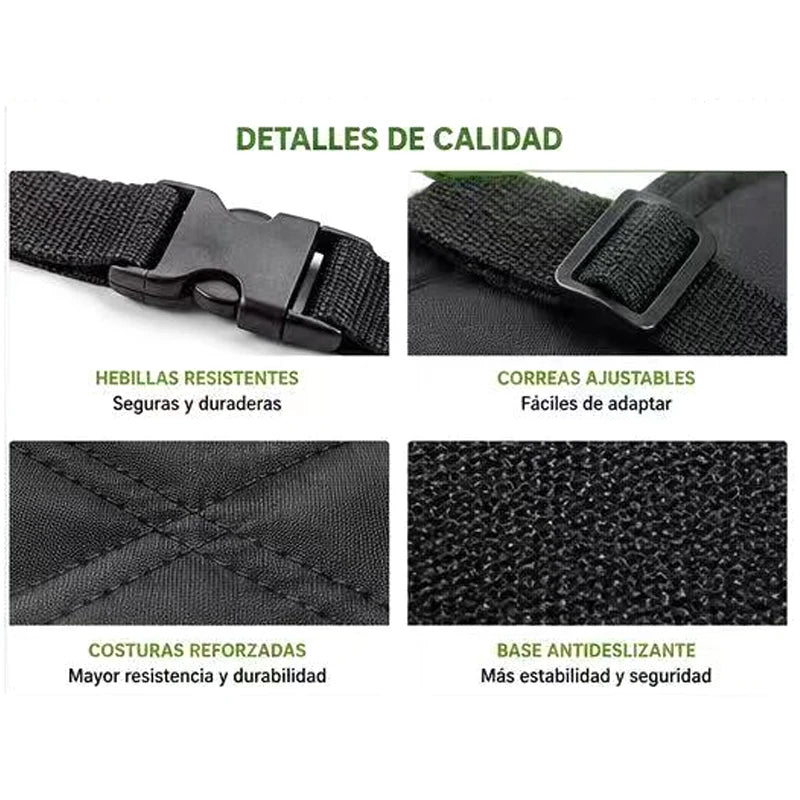 Funda protectora de coche para perros